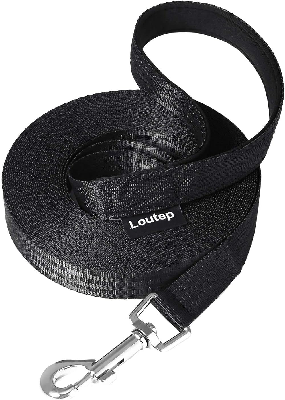 Loutep Training Lead for Dogs 3m 5m 10m 15m 20m 25m 30m Nylon Leash with Padded