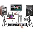 Singtronic 2500W Professional Complete Karaoke System with Unlimited YouTube Songs Select by iPhone/Ipad & Tablets PC. Built in Digital HDMI-Arc, Optical, Bluetooth & Anti-Feedback Microphones