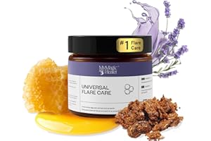 MYMAGICHEALER Universal Flare Care | Relief for 97% of Skin Issues | Cysts, Inflamed Skin, Hidradenitis Suppurativa, Abscesses, Impetigo | All Natural Flare Up Solution With Propolis & Egg Yolk Extract 2 oz