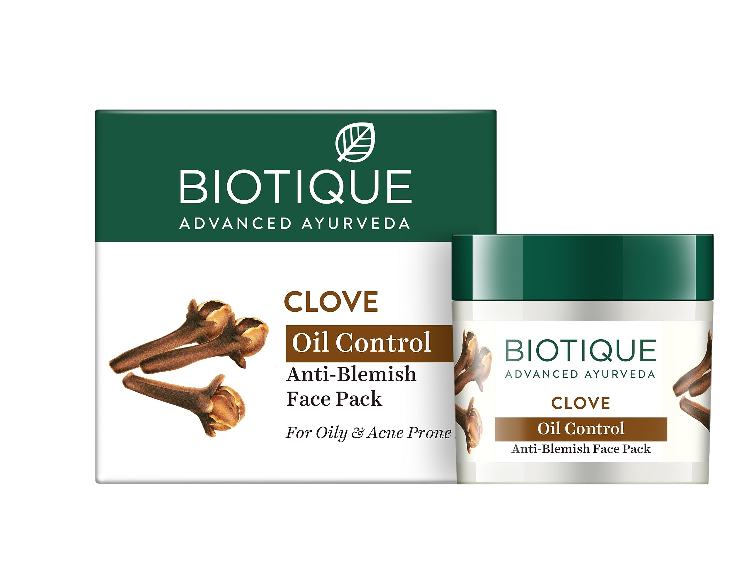 Bio Clove Purifying Anti-Blemish Face Pack For Oily and Acne Prone Skin