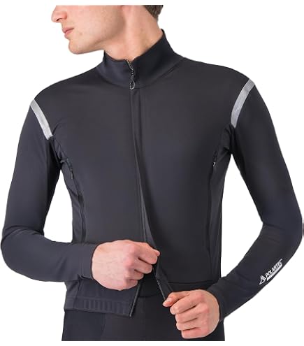CASTELLI Alpha 150 Jacket Brilliant Orange/Dark Gray M | Alpha 150
