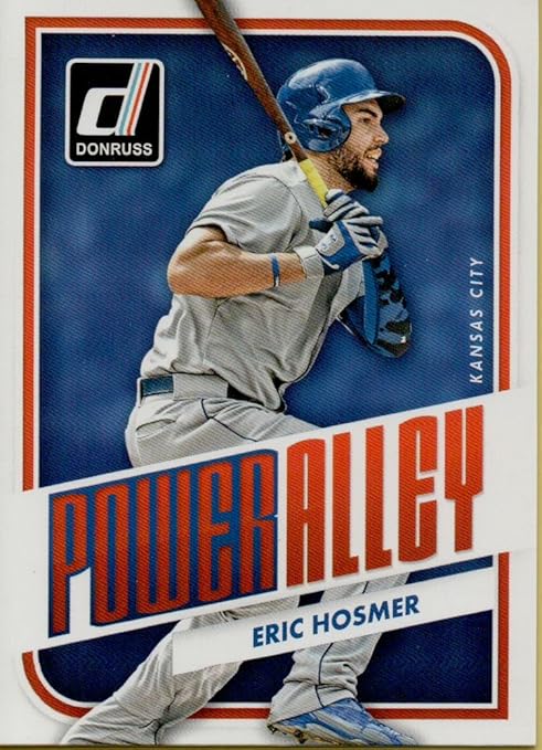ERIC HOSMER POWER ALLEY SPECIAL INSERT BASEBALL CARD 2016 DONRUSS 