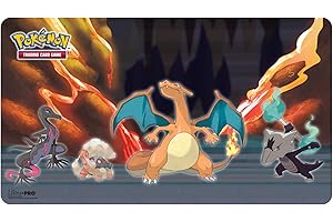 Ultra PRO Gallery Series Scorching Summit Standard Gaming Playmat Mousepad for Pokemon