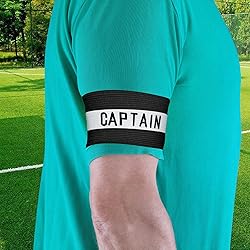 JRINYE Unisex Sport Captain Armband, Adjustable
