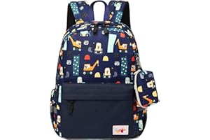 mygreen Toddler Backpack, Kids Backpack for Boys and Girls with Chest Strap