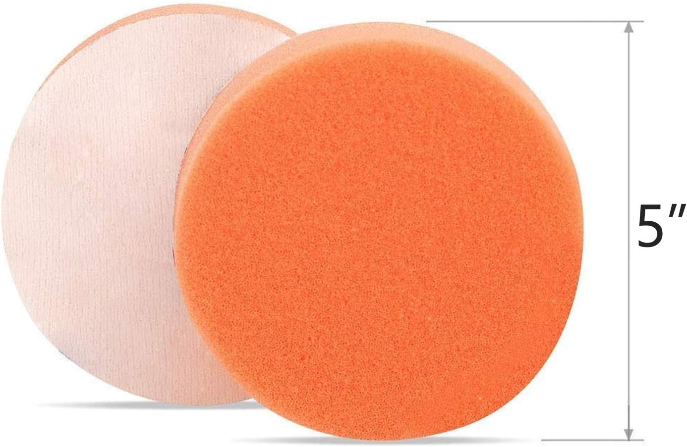 5 inch VONDERSO 17Pcs Polishing Pads, Buffing Pads and Wool Buffing Pad, Suction Cup for Car Sanding, Polishing, Waxing, Power Drill Cleaning Attachment Set: Home Improvement