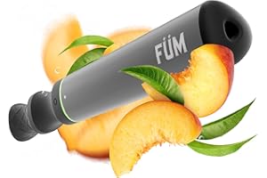 FÜM Zero Device | Fresh, Pocket-Sized Habit Support Tool | Weighted, Portable & Refreshing | Peach