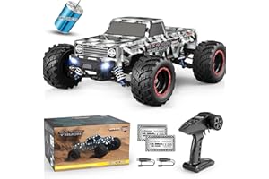 HAIBOXING 1/12 Scale Brushless RC Cars 903A, 4X4 Off-Road RC Monster Truck with Fast Remote Control of 55KM/H Top Speed, Hobby Grade RTR RC Vehicles All Terrain for Adults, Boys