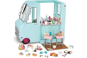 Our Generation Dolls Sweet Stop Ice Cream Truck for Dolls, 18"