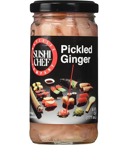 Amazon.com : Yutaka Sliced Sushi Ginger 190g : Grocery & Gourmet Food