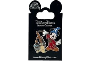 Disney Pin - Fantasia - Sorcerer Mickey and Broom