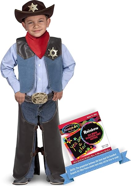 melissa and doug cowgirl costume