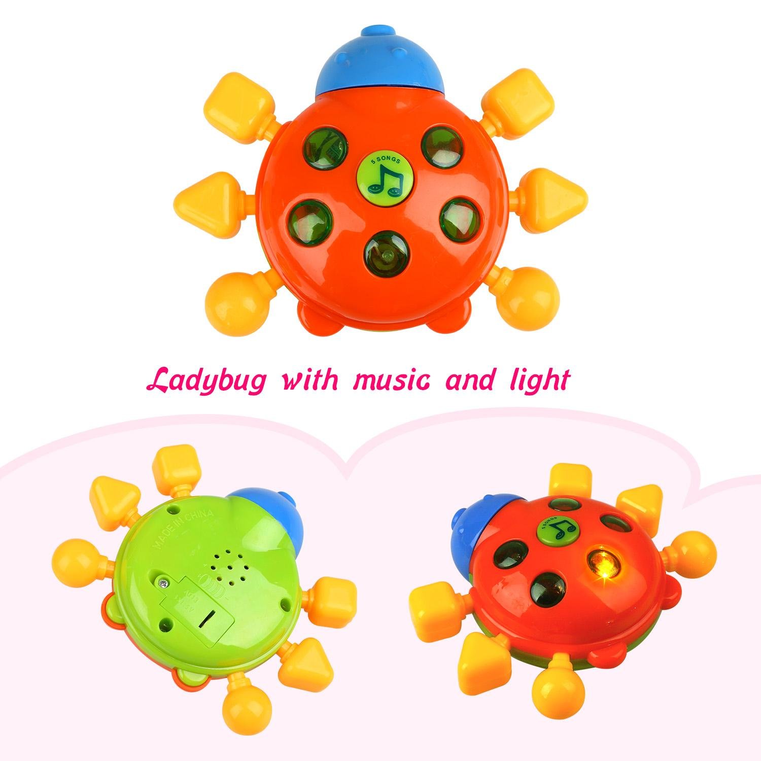 Peradix Kleinkind Rassel Sound Spielzeug für Baby