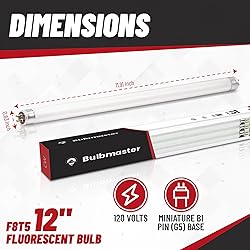 Bulbmaster F8T5/WW 8 Watts 3000K Fluorescent Tube