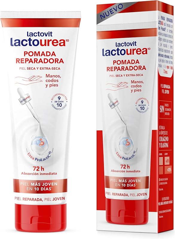 - Unguento riparatore mani Lactourea 75 ml – Idratazione e Riparazione Intensiva 72h – Con Urea ProLactic10 – Calma e Ringiovanisce Pelle Secca ed Extra Secca – Risultati in 10 Giorni