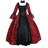 Abaowedding Women's Victorian Rococo Dress Inspiration Maiden Costume Vintage Dress