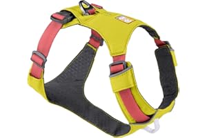 Ruffwear, Hi & Light, Everyday Lightweight Dog Harness, Trail Running, Walking, Hiking, All-Day Wear, Lichen Green, Large/X-Large