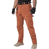 NATUVENIX Tactical Pants for Men Stretch, Ripstop Mens Work Pants Lightweight Hiking Cargo Pants Men Water Resistant