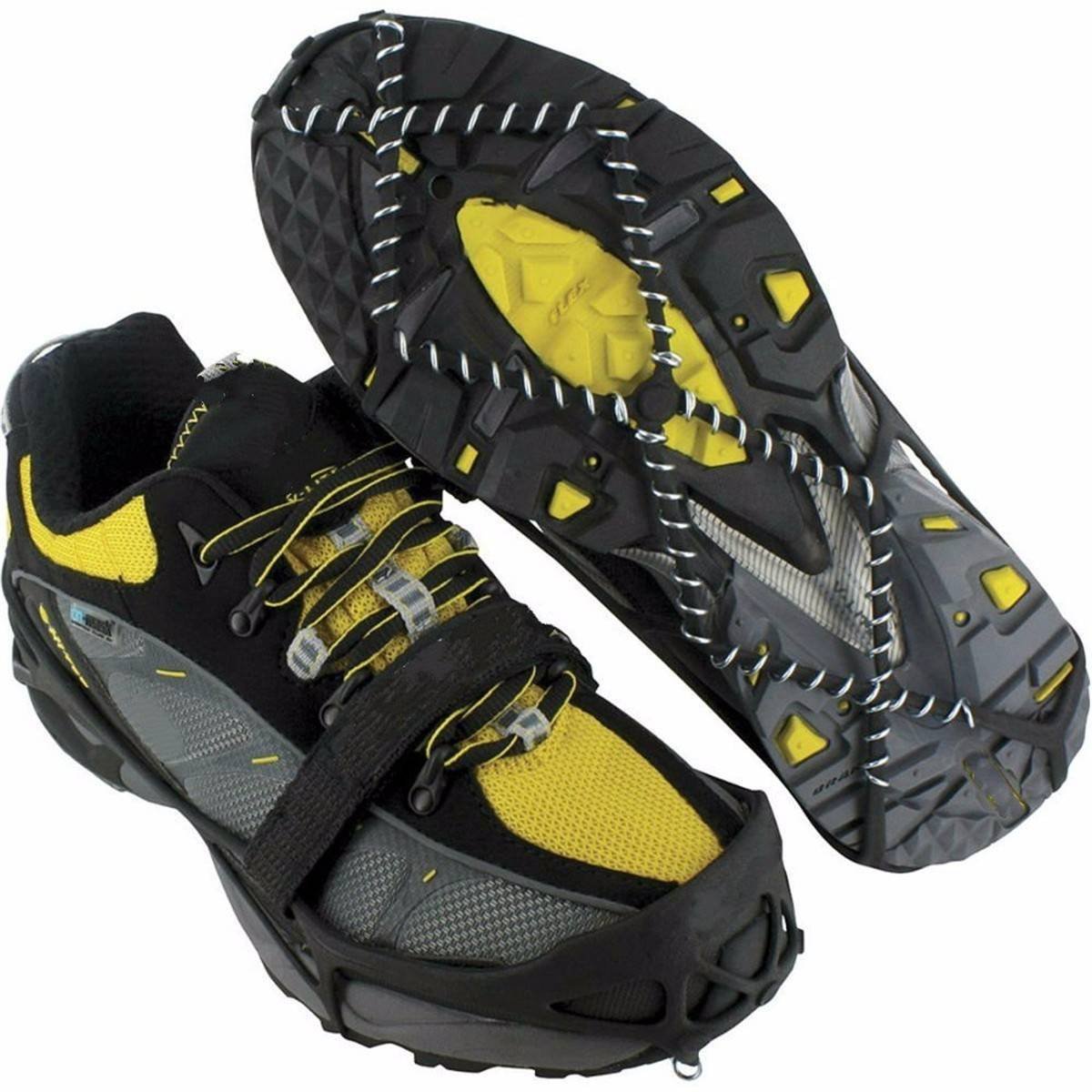 Crampons Antidérapants Pour Chaussures - 11 Pointes En Acier, TPE élastique, Pour Neige Et Verglas - 3