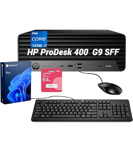Amazon.com: HP ProDesk 400 G9 SFF Desktop, Intel Core i7-14700