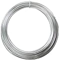 Aluminum Wire 12 Gauge 39' Coil-Silver