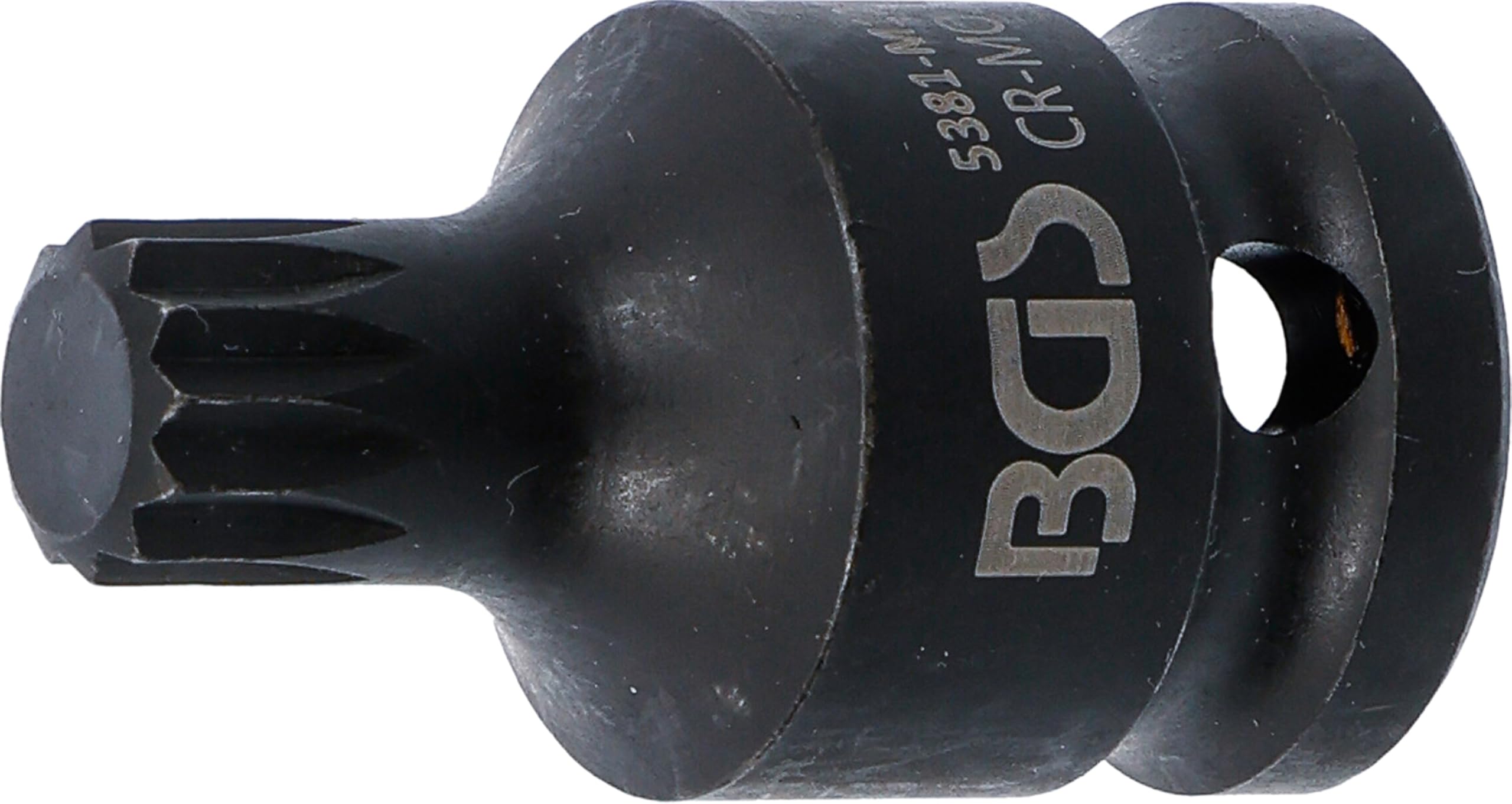 BGS 5381-M12 | Impact Bit Socket | length 43 mm | 12.5 mm (1/2") Drive | Spline (for XZN) M12