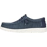 HEYDUDE Men’s Wally Stretch Sox Slip-On Loafer, Lightweight, Breathable, with Flex & Fold Outsole
