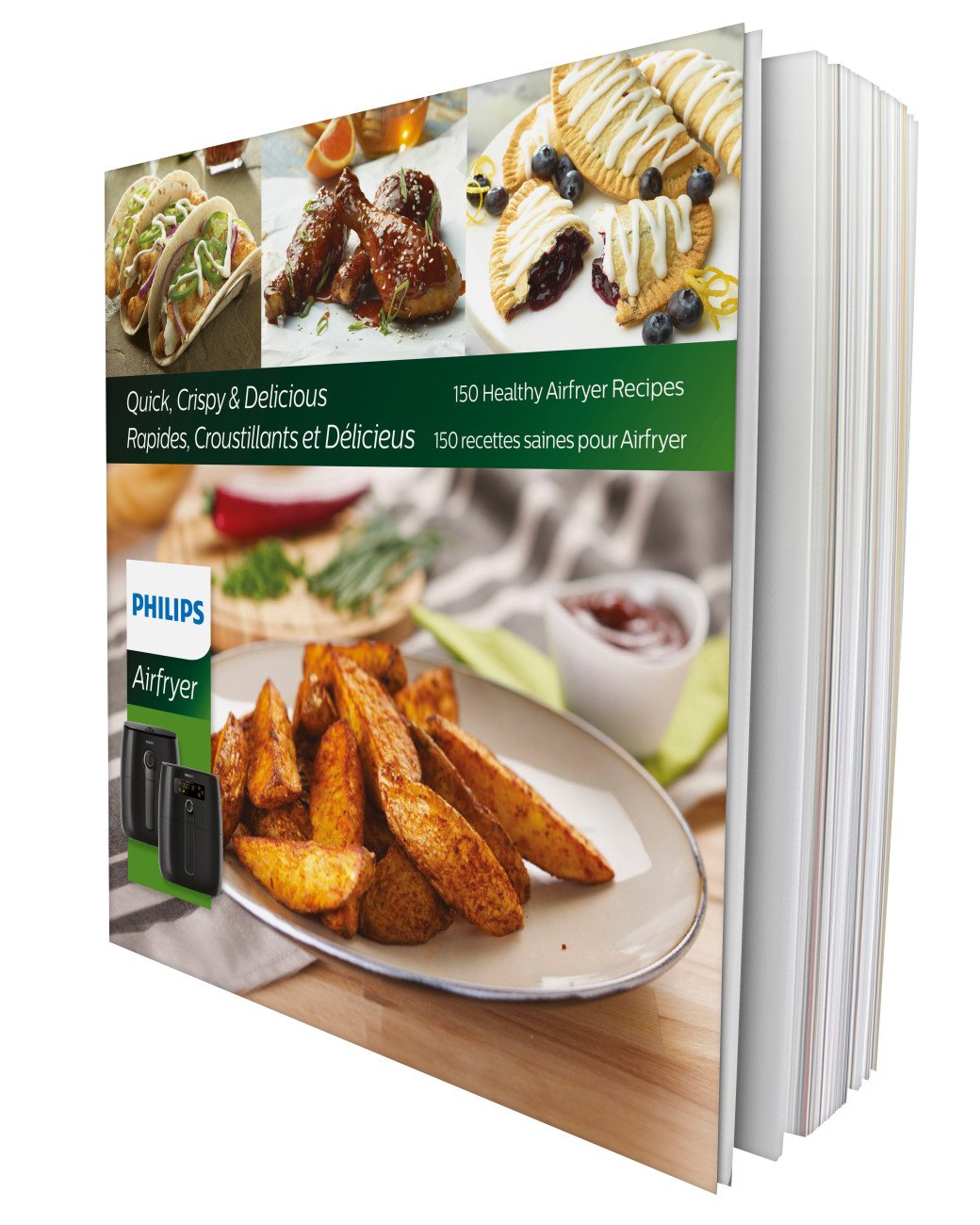 Buy Philips Airfryer Cookbook with 150 y Simple and Delicious Recipes