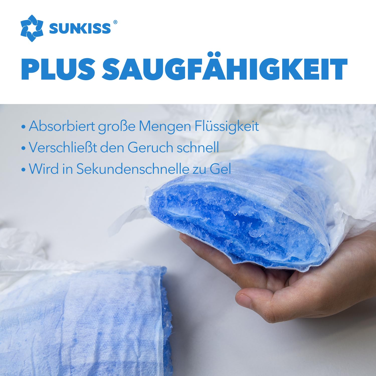 SUNKISS TrustPlus Inkontinenz Pants für Erwachsene, Saugfähige Windelhosen mit Elastischen Bündchen für Männer und Frauen, Diskreter Auslaufschutz bei Blasenschwäche, Größe XL, 16 Stück 3