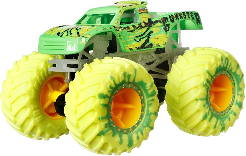 Monster Trucks Coffret 10 Véhicules Phosphorescents