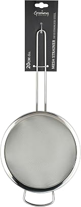 Grunwerg ST-3008 Fine Mesh Strainer 8 Inch Stainless Steel view 5