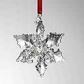 2025 Annual Edition 3D Crystal Snowflake Ornament Christmas Ornament Home Decor Gift (2025-Clear 3D)