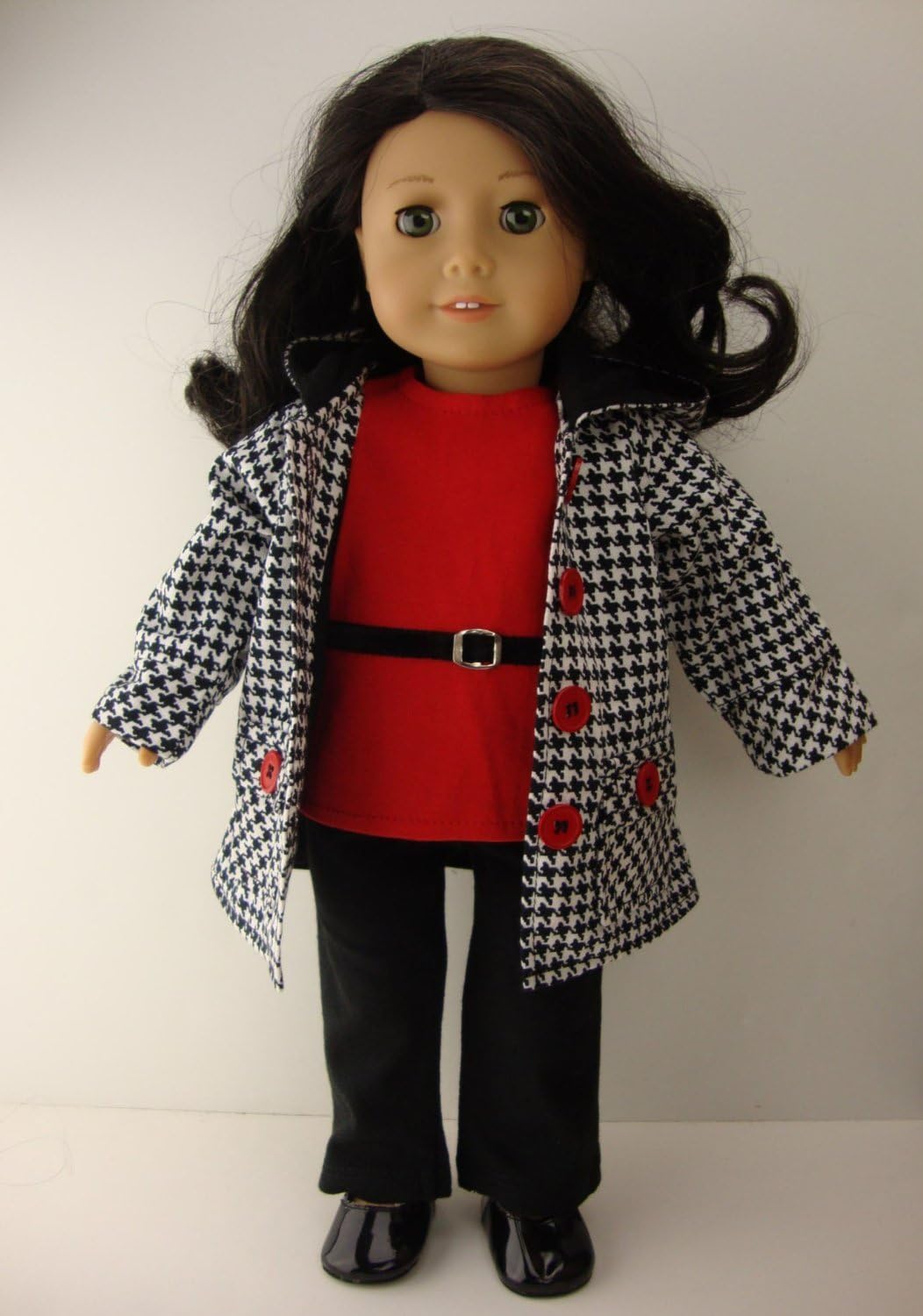 Amazon Com 3 Piece Pant Suit Red Shirt Black Pants And Amazing