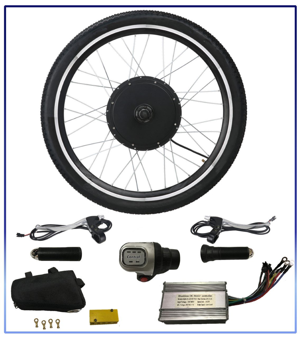 36V 500W Electric Bicycle Motor Conversion Kit 26" Ebike