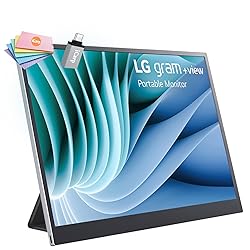 LG Gram +View 16 Portable Monitor - 16" WQXGA