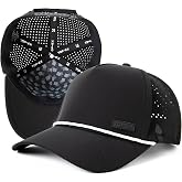 TOP-EX UVCoolix Performance Rope Hat Water Resistant Baseball Cap Men | Lightweight quick drying design with airflow comfort for running training hiking travel and everyday outdoor activities