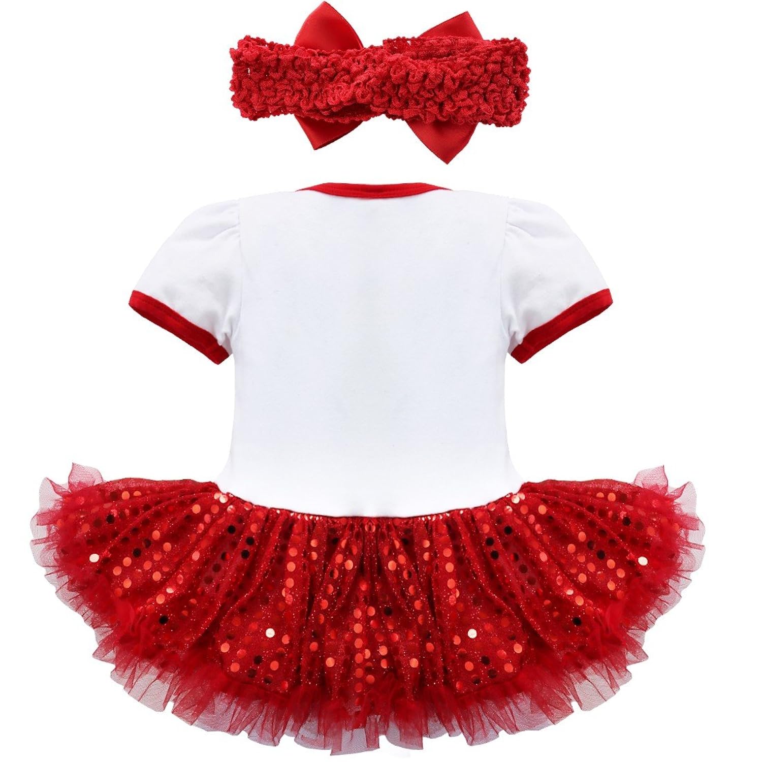 Amazon.com: YiZYiF Baby Infant Girls Christmas Romper Tutu Set 1st ...