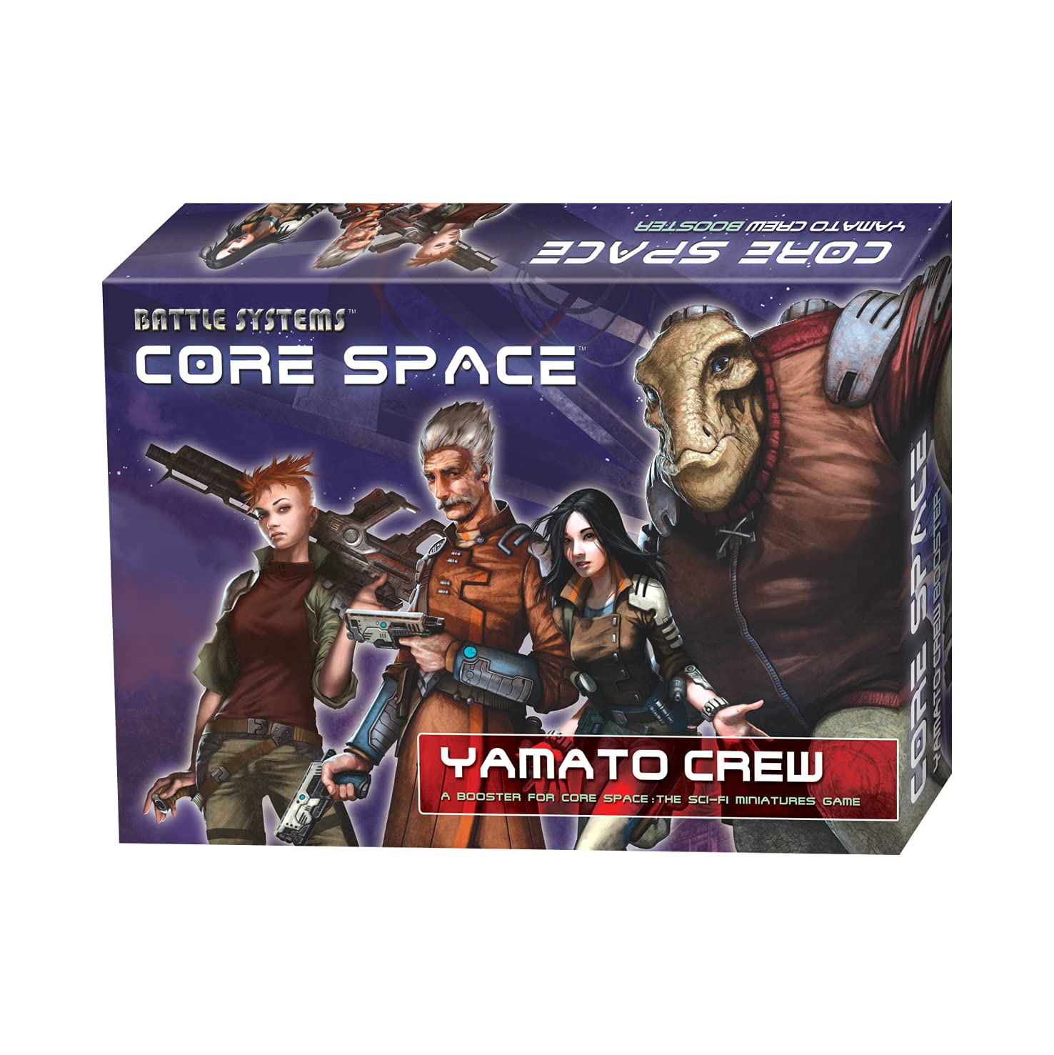 Battle Systems Core Space - Yamato Crew - Sci Fi Miniature Game - Multi Level Tabletop War Game Board - Wargaming 40K Universe - BSGCSC008