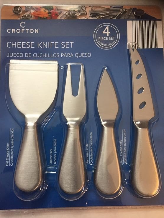 Crofton CHEESE KNIFE SET (Silver) Kitchen & Dining