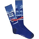 K. Bell Men's Fun Conversation Starter Crew Socks - 1 Pairs - Cool & Funny Pop Culture Gifts