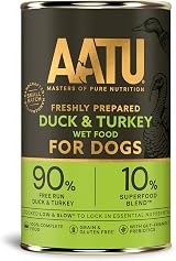 AATU Adult Dog Food Wet Tins Variety Pack 6x400g Grain Free view 9