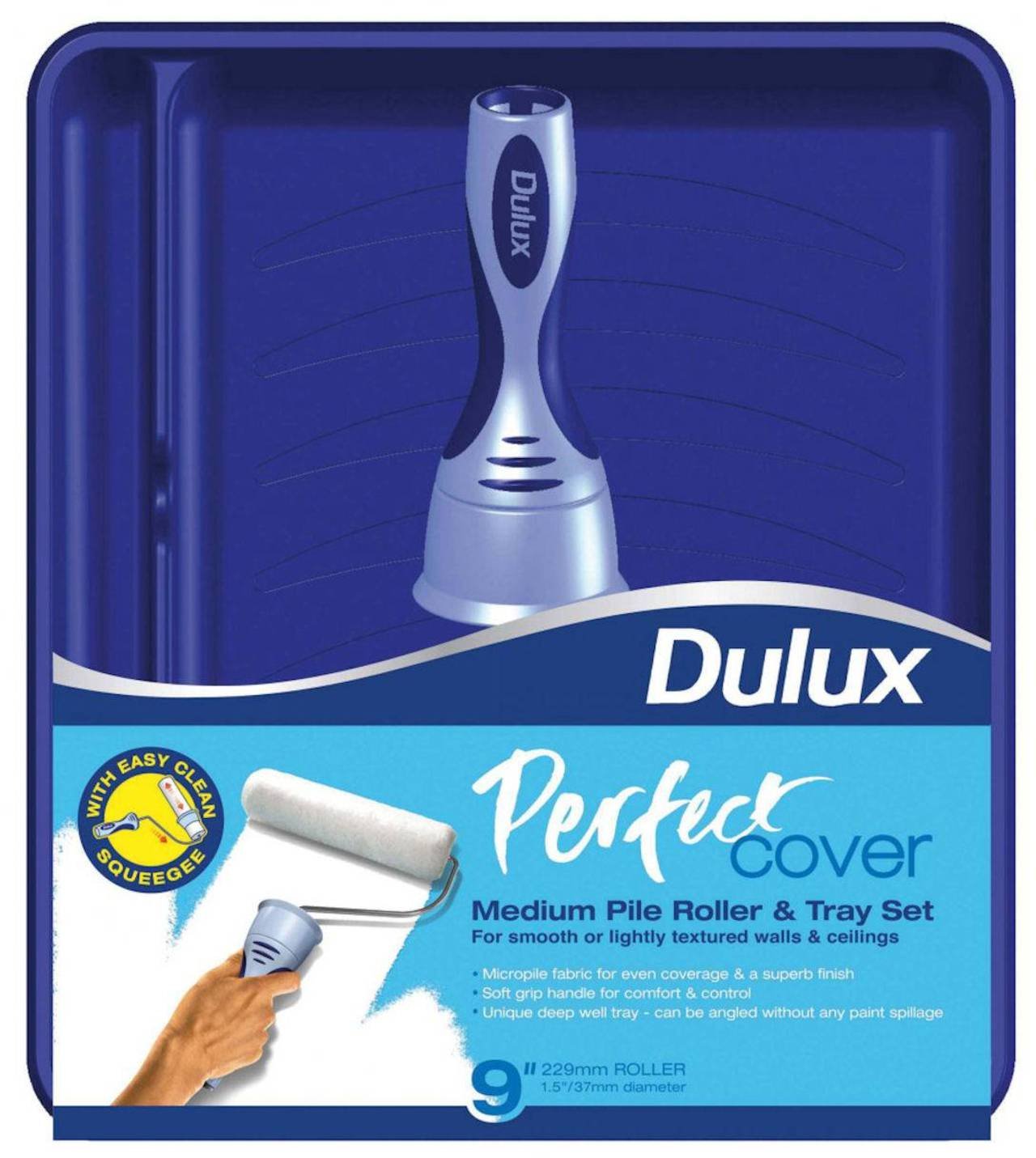 Dulux Perfect Roller and Tray Set, 9 inch
