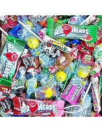 Dulces surtidos de fiesta, aprox. 4lb a granel: Fire Balls, airheads, jawbusters, laffy taffys, tootsie rolls y ¡muchas más de tus golosinas favoritas!