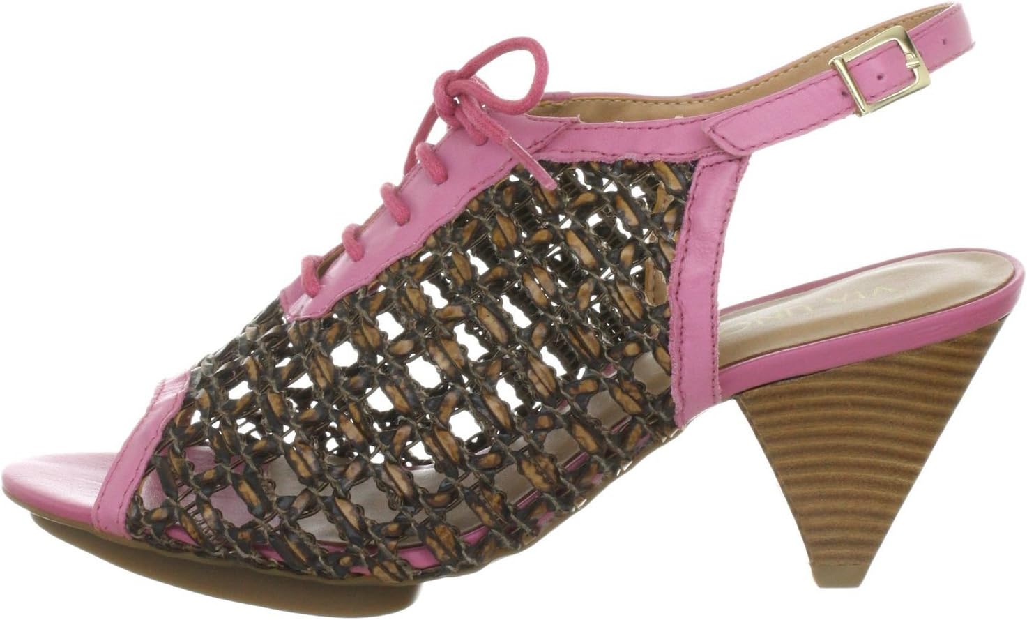 Uno Via pink Sandal 21123504 camel Leather