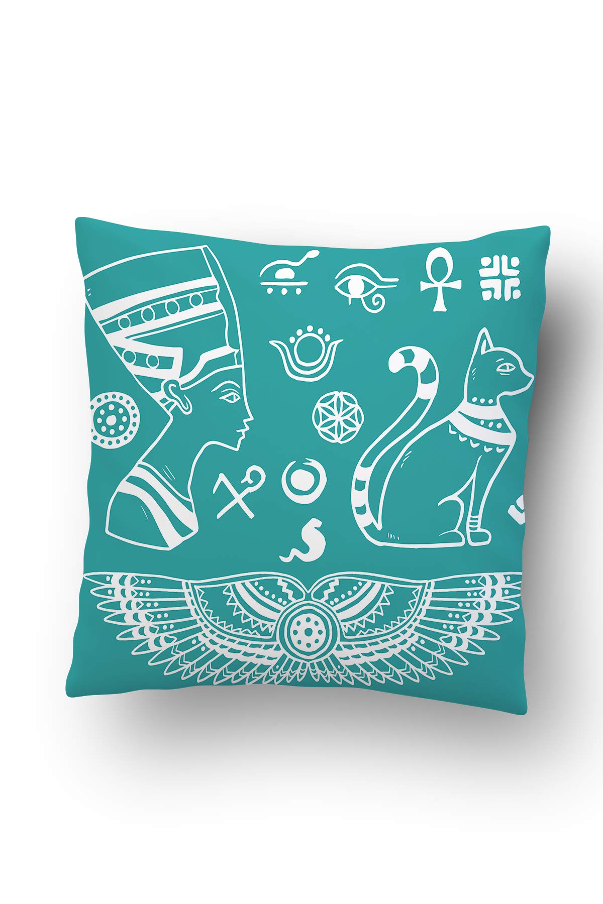 Lulu Home Pillowcase, Multi-Colour, 45 x 45 cm