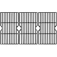 Hongso 16 15/16" Cast Iron Grill Grates Replacement for Charbroil 463343819 463343015 463344015 463344116, Charbroil Front Avenue 463242304, Kenmore, Thermos, Broil King, Master Chef, Centro Models