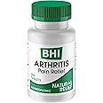 BHI Arthritis Pain Relief Daily Joint Health Support Arnica + 13 Natural Actives Homeopathic Plant & Mineral Blend Helps Relieve Minor Pain & Stiffness in Joints for Women & Men - 100 Tablets