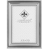 Lawrence Frames 11623 Lawrence Metals Frame, 2.5x3.5, Silver