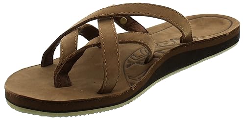 Teva Olowahu Leather W’s Damen Sport- & Outdoor Sandalen