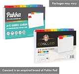 Concord Pukka Pad Guide Cards 6 x 4in A-Z Tabs Reinforced 24 Cards view 6